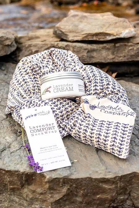 lavender neck wrap