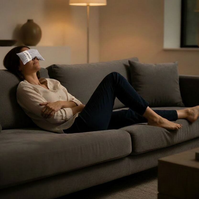 Lavender Eye Heat Pillow